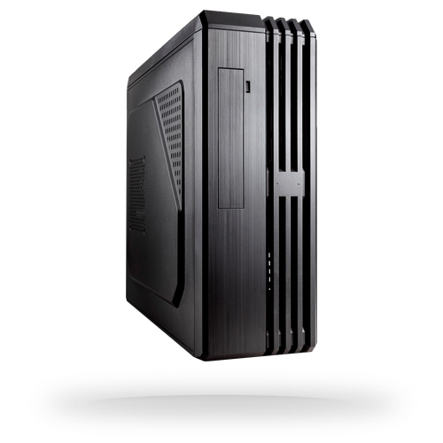 Chieftec UC-02B-350GPB computer case Tower Black – image 1