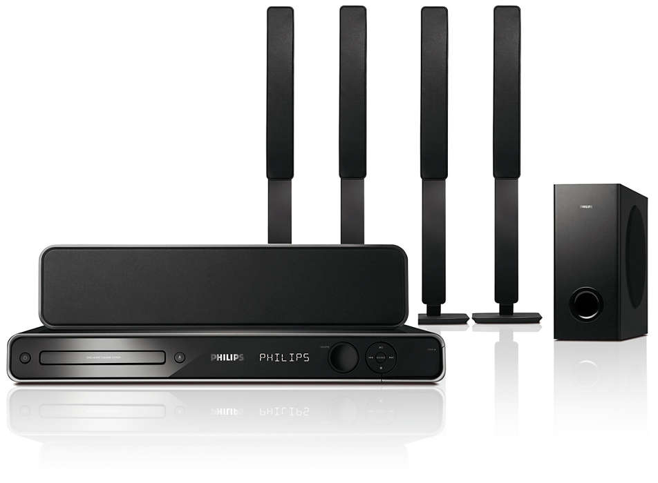 Philips HTS3568/12 home cinema system 5.1 channels