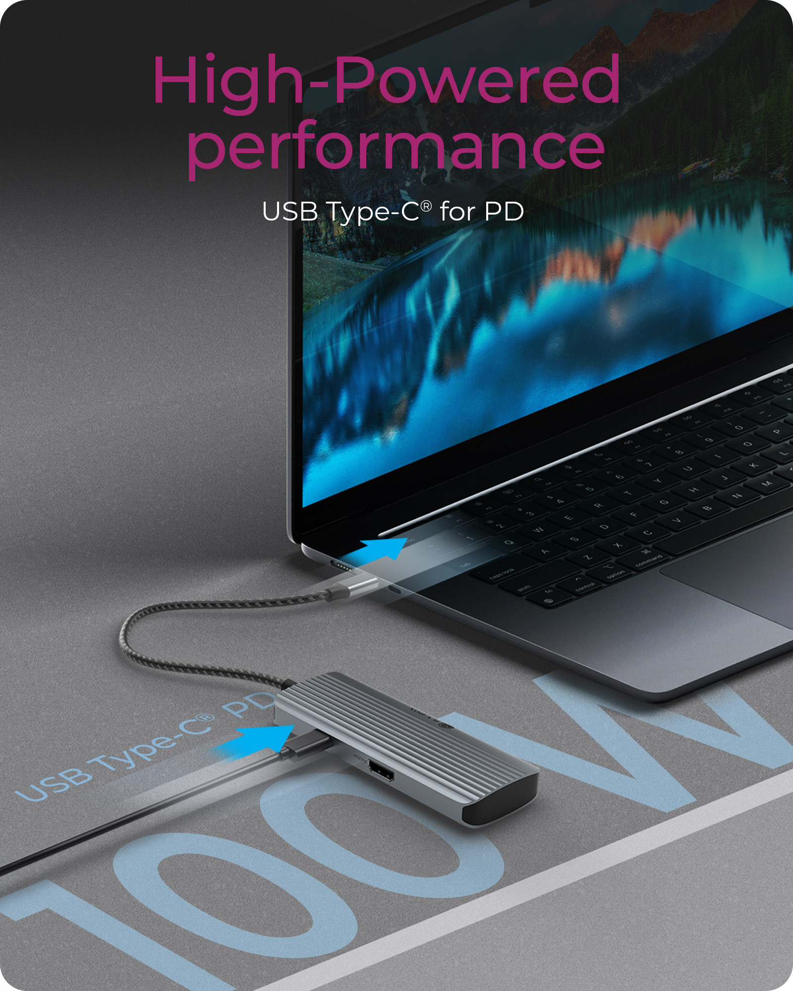 ICY BOX IB-DK4022a-CPD Wired USB 3.2 Gen 1 (3.1 Gen 1) Type-C Aluminium, Silver – image 2