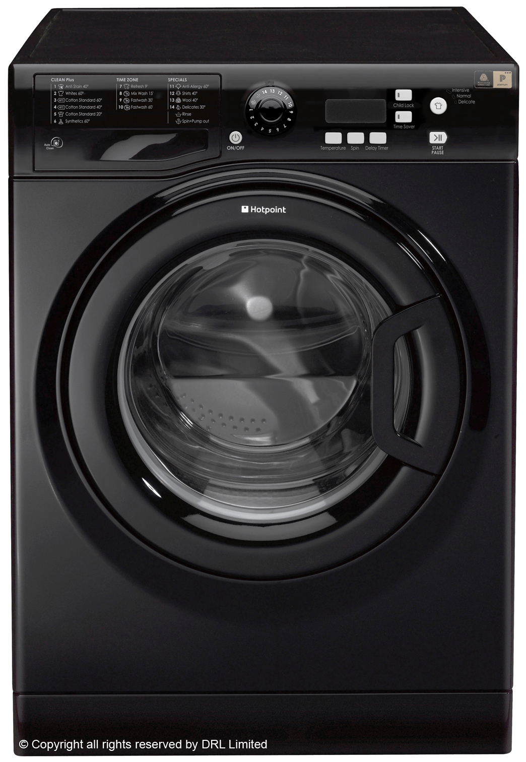 Hotpoint WMXTF822K washing machine Front-load