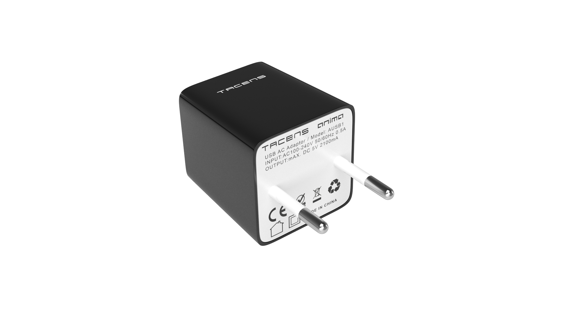Tacens Anima AUSB1 mobile device charger Universal Black AC Indoor – image 3