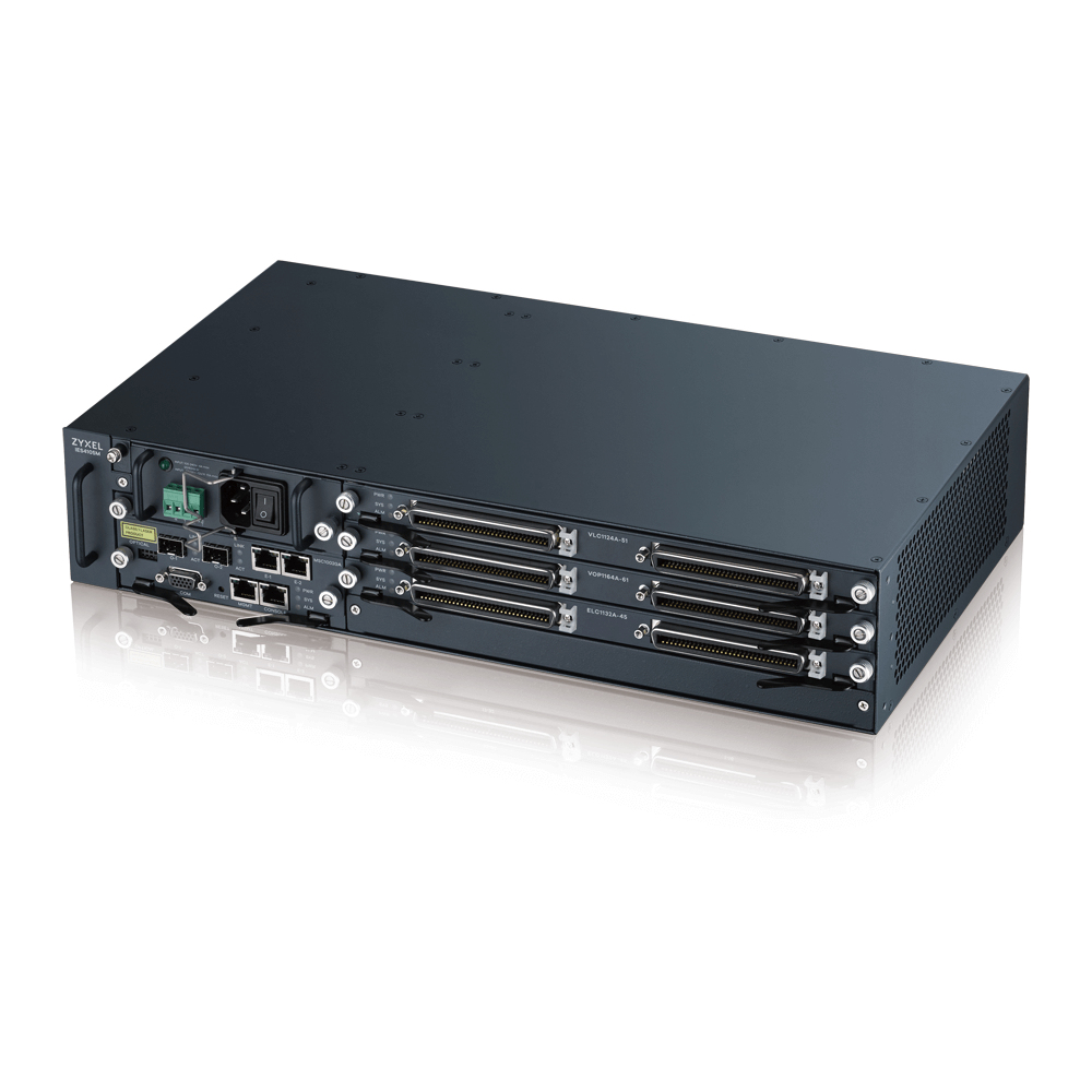 Zyxel IES4105 network equipment chassis 2U Black