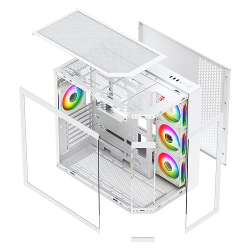 VIDA Edge White ATX Tower – image 6