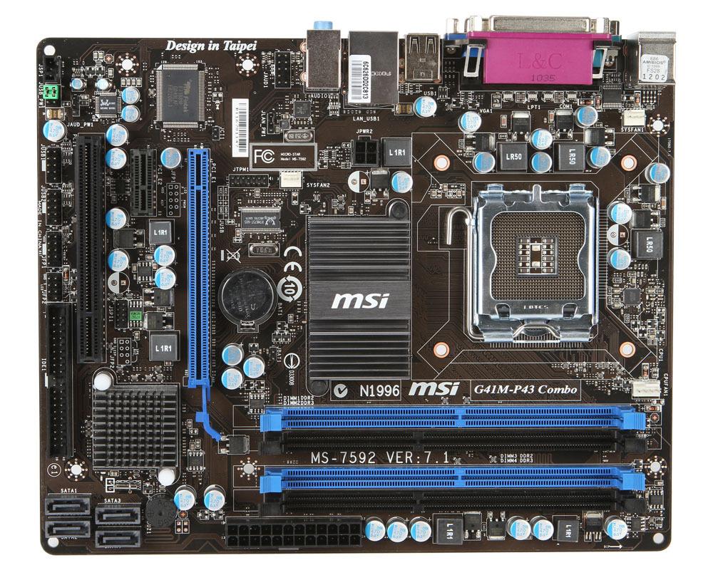 MSI G41M-P43 Combo – image 2