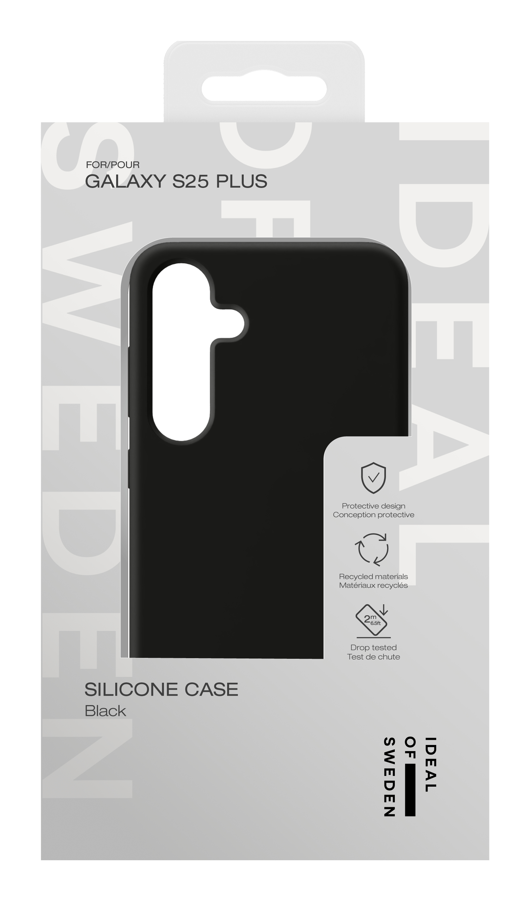 iDeal of Sweden Silicone Case Galaxy S24 Plus / S25 Plus Black – image 4
