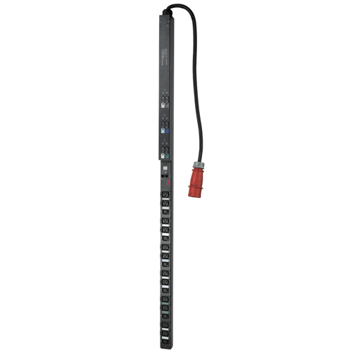 APC Rack PDU, Metered, Zero U, 22 KW, 230V, (12)C19 & (6)C13 – image 1