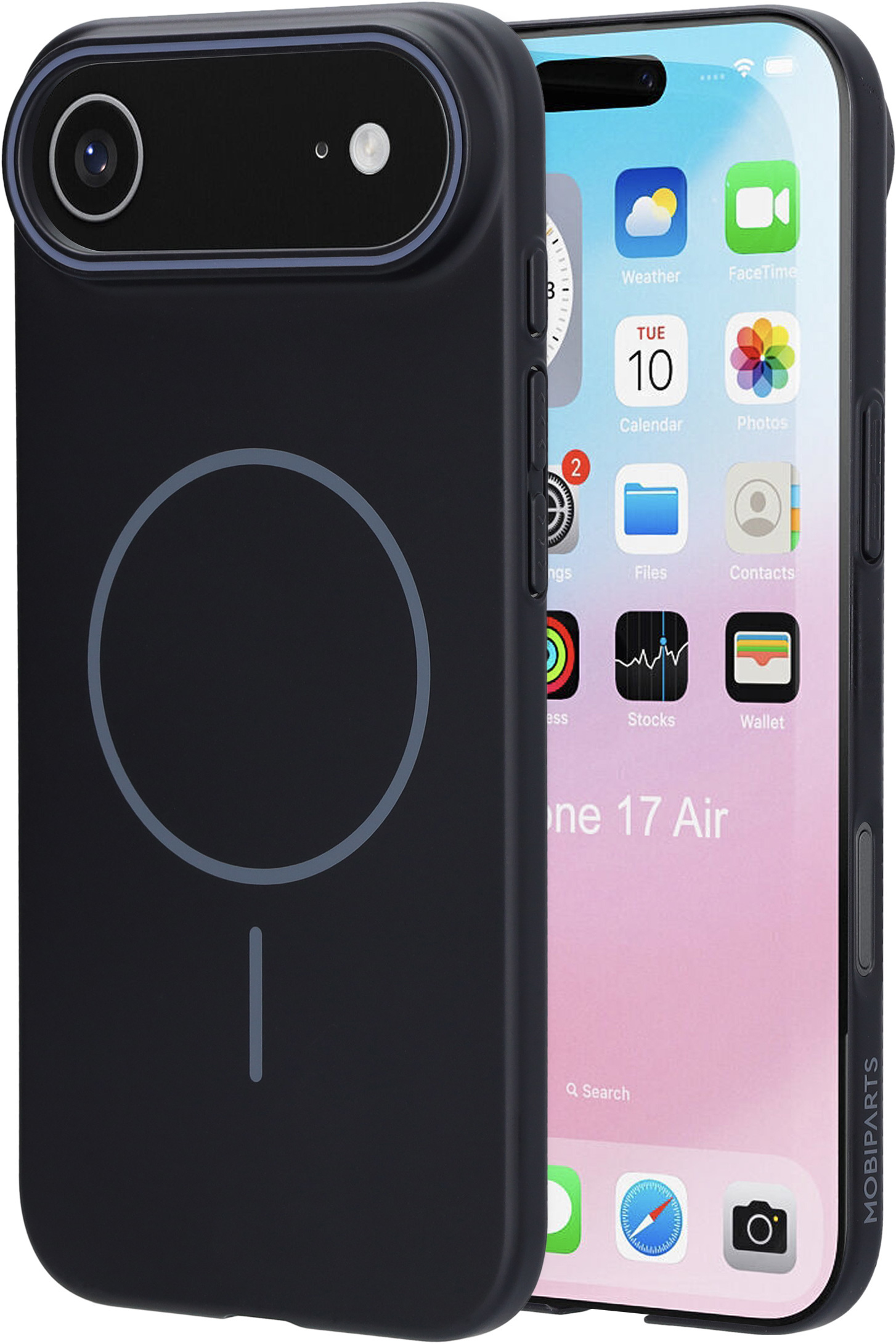 Mobiparts Slim Line Case Apple iPhone Air (MagSafe Compatible) Onyx Black