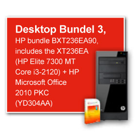HP Elite 7300 MT + YD304AA