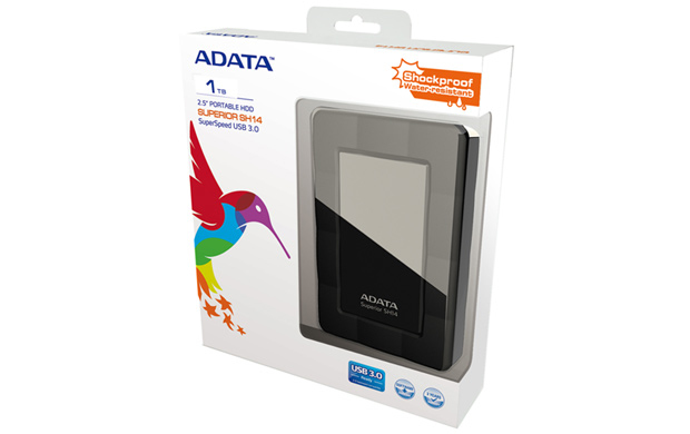 ADATA SH14BK/1TB external hard drive 5400 RPM – image 2