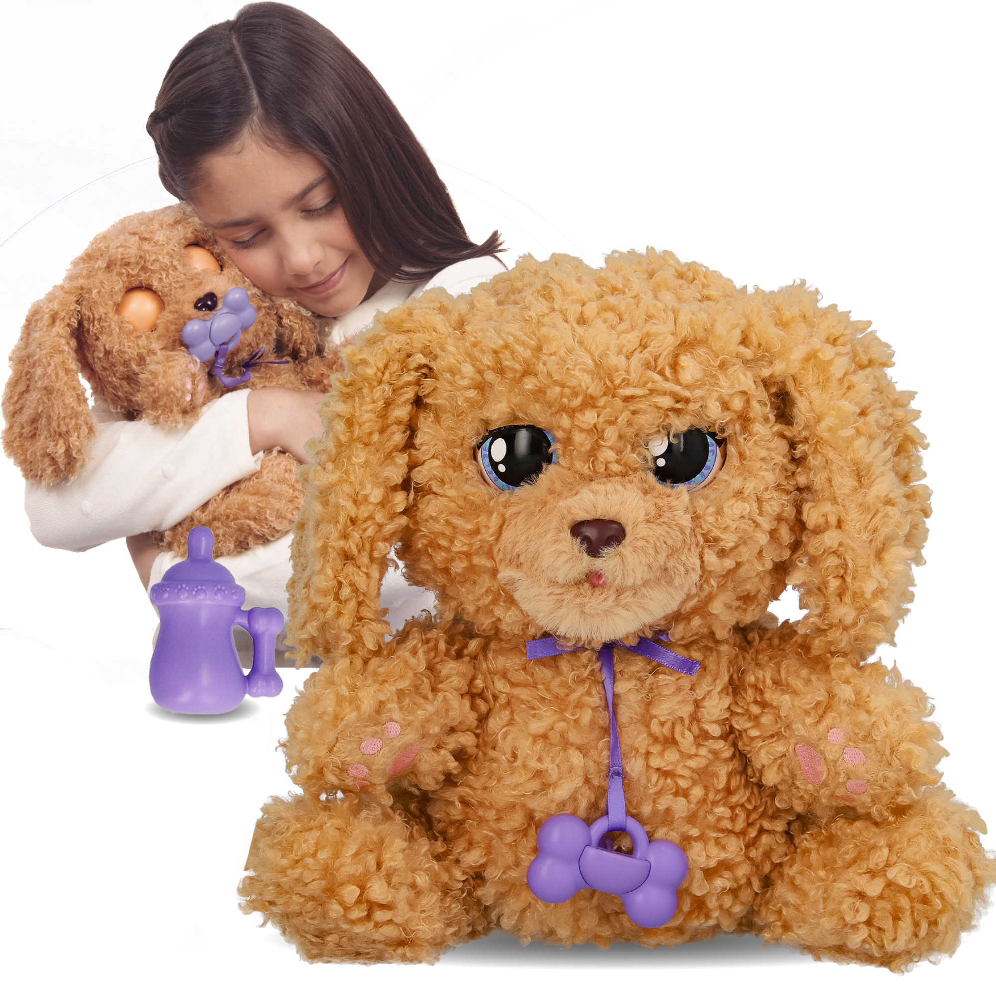 Resim IMC Toys IM921153 Peluş Köpek Oyuncak, Çok Renkli