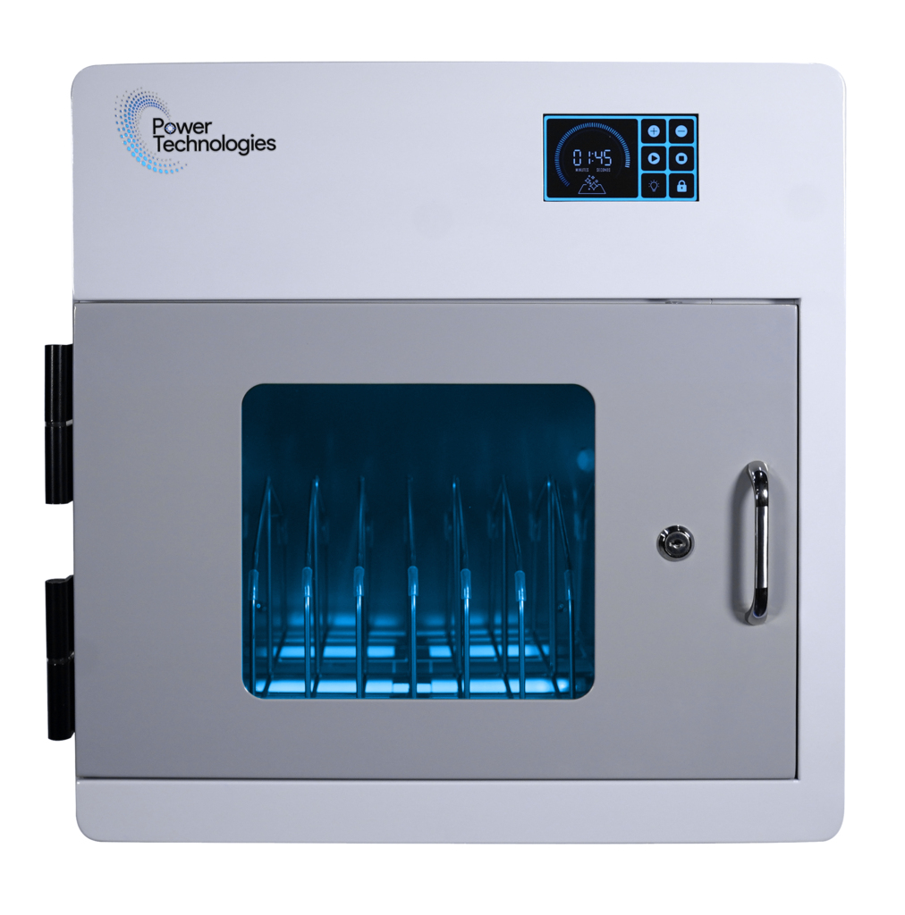 Power Technologies CNC Series CLEAN-N-CHARGE-10 (CNC-10) Armadio per la gestione dei dispositivi portatili Grigio