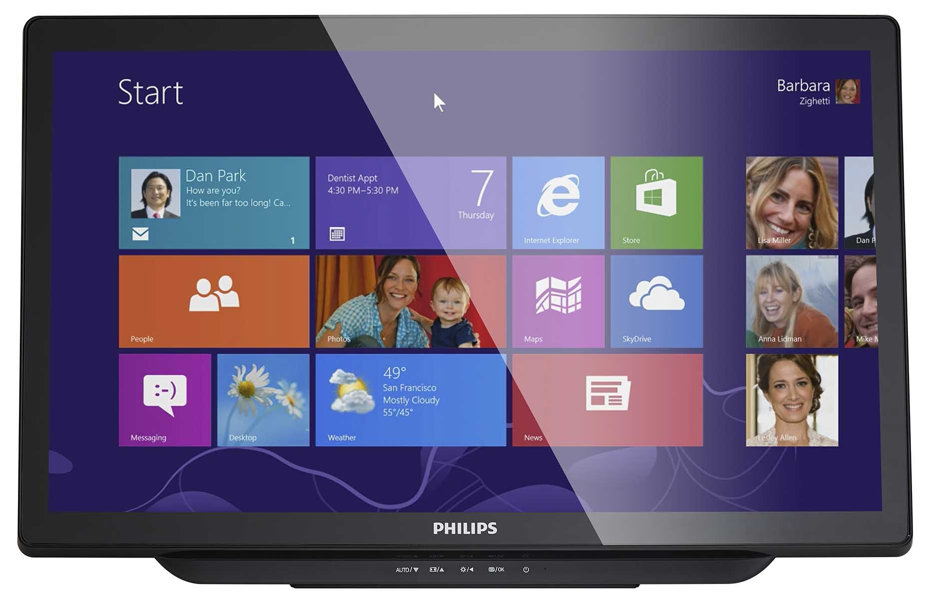 Philips Brilliance 226V4TFB/93 computer monitor – image 2