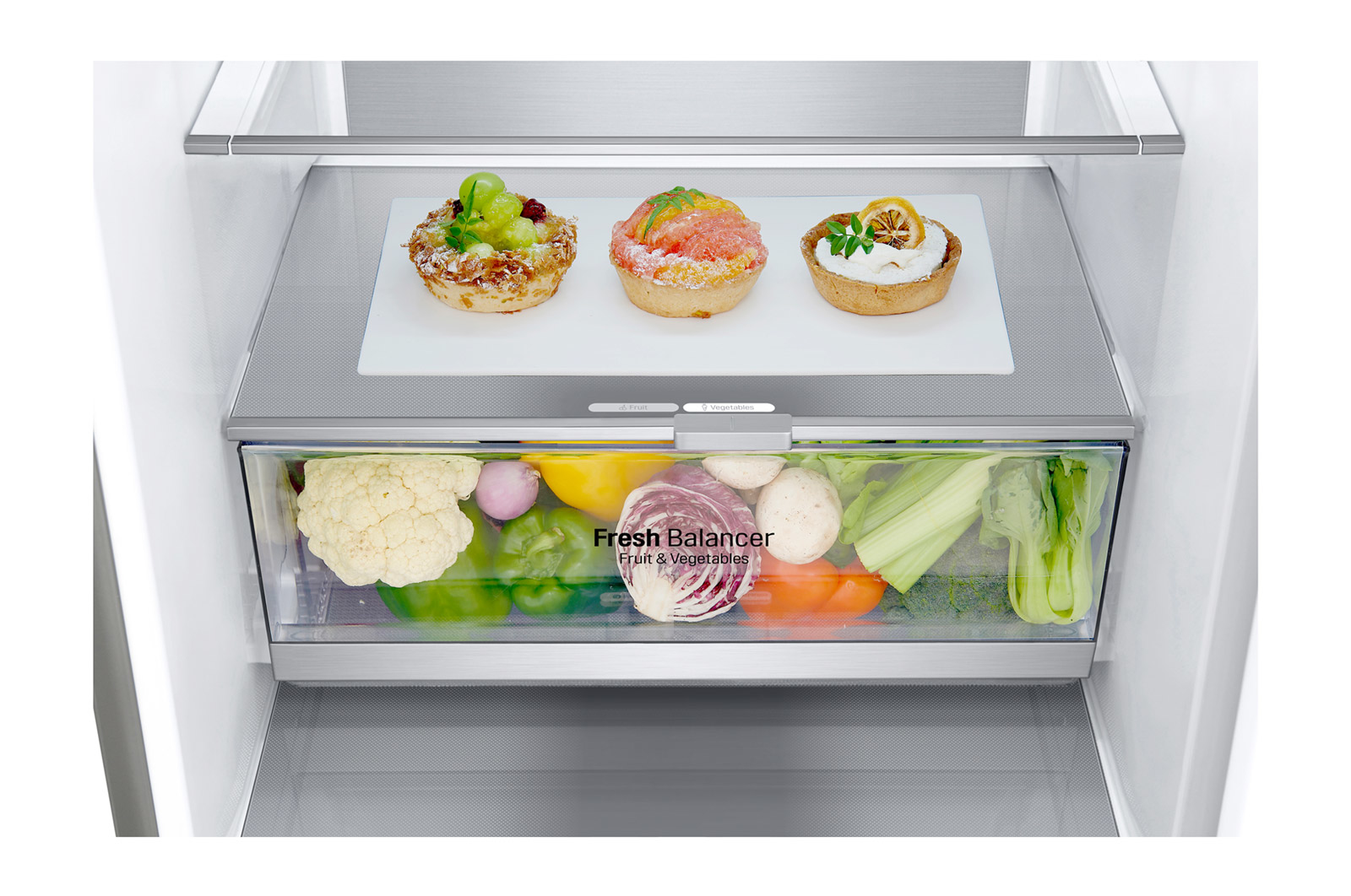 LG GBB72SAVXN fridge-freezer Freestanding – image 7