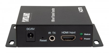 Intellinet HDMI over IP Extender Transmitter (for use with 208277), Up to 120m (Euro 2-pin plug) – image 5