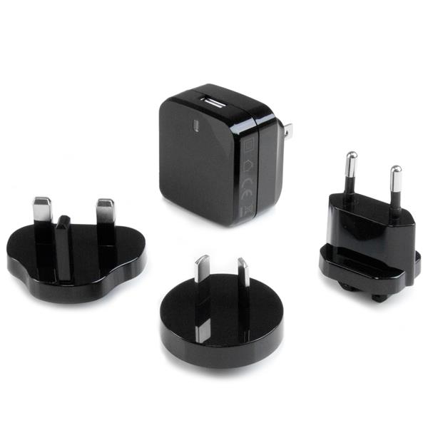 StarTech.com USB Wall Charger with Quick Charge 2.0 - International Travel - Black – image 5