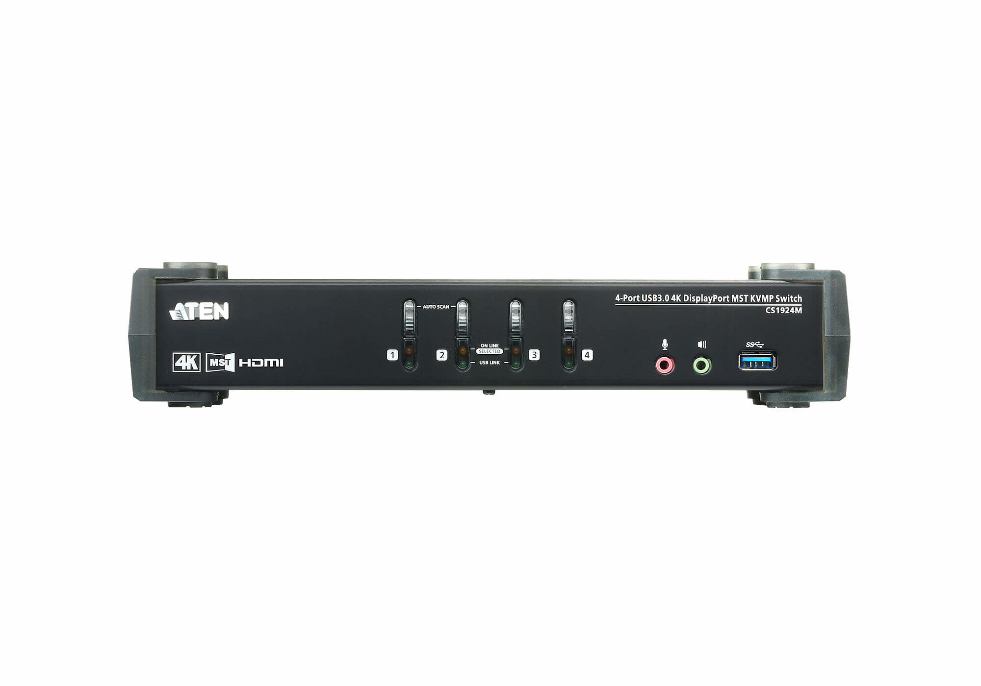 ATEN CS1924M KVM switch Black – image 2
