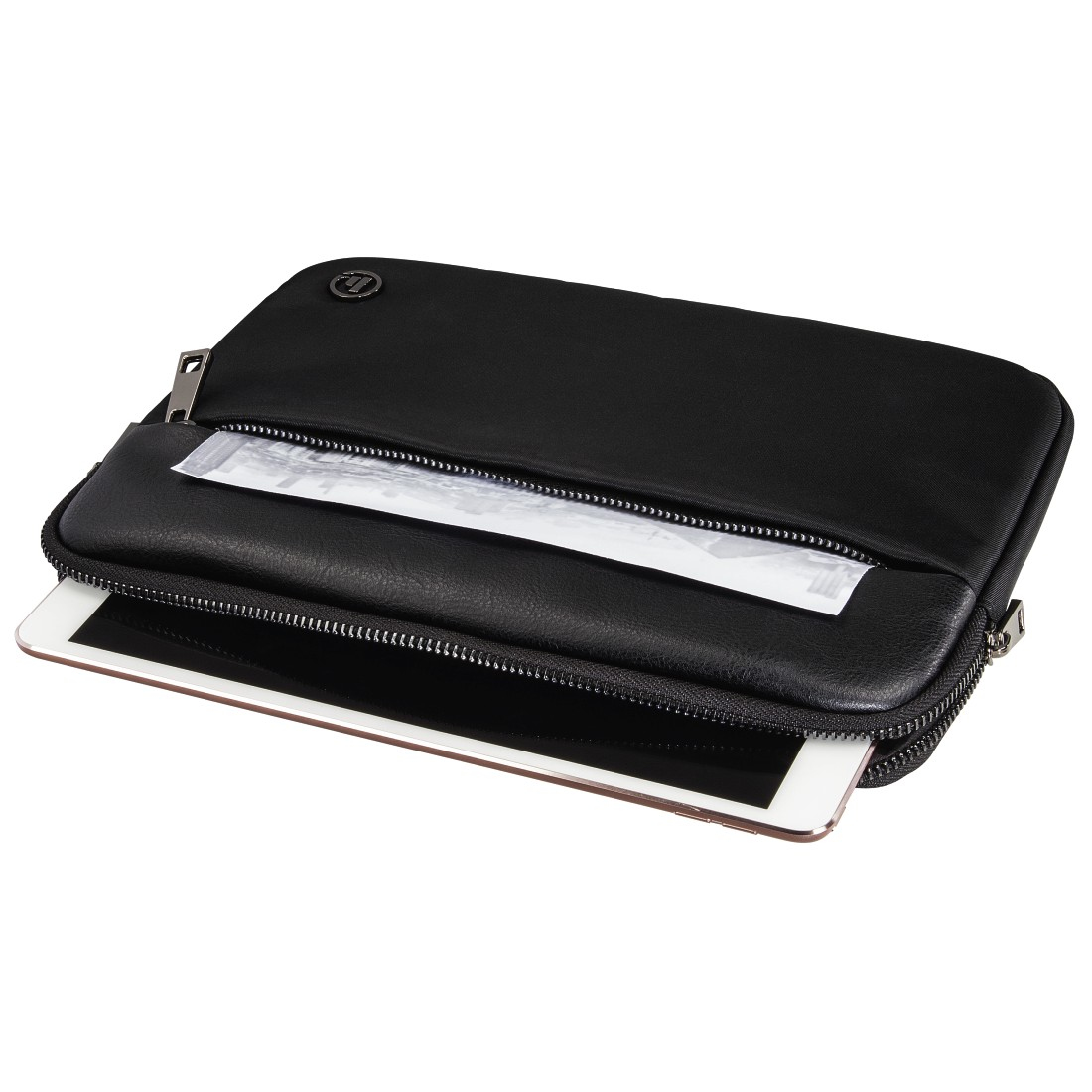 Hama Mission 25.6 cm (10.1") Sleeve case Black – image 4