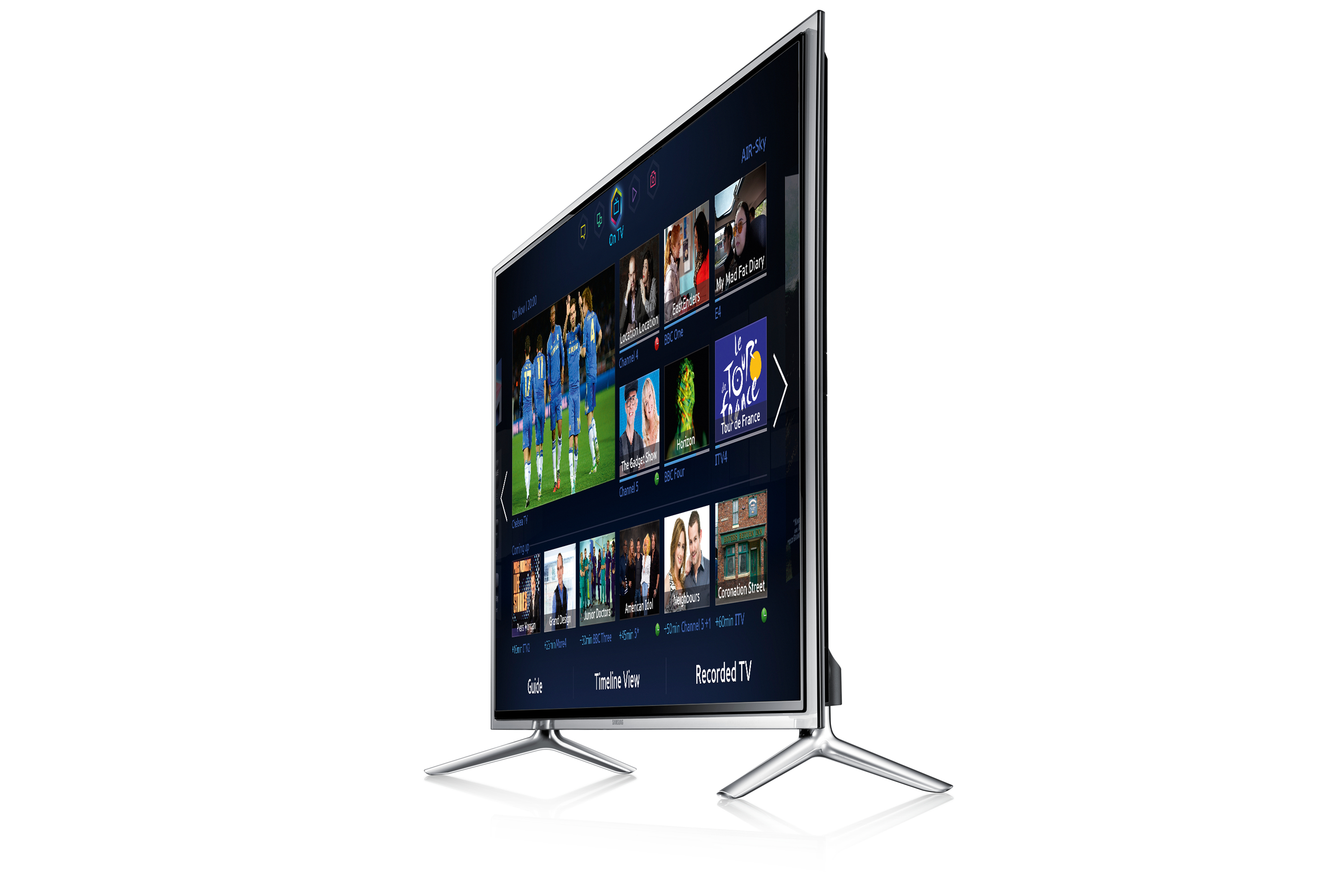 Samsung UE55F6800 139.7 cm (55") Full HD Smart TV Wi-Fi Black, Silver, Transparent – image 3