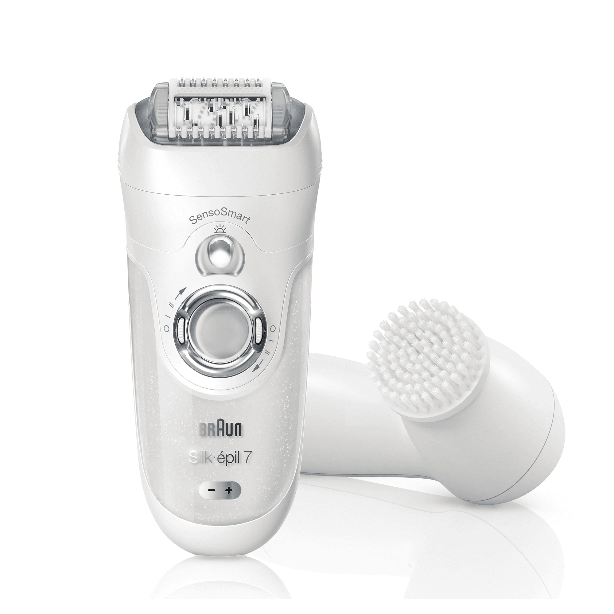 Braun Silk-épil 7 81646963 epilator 40 tweezers White, Silver
