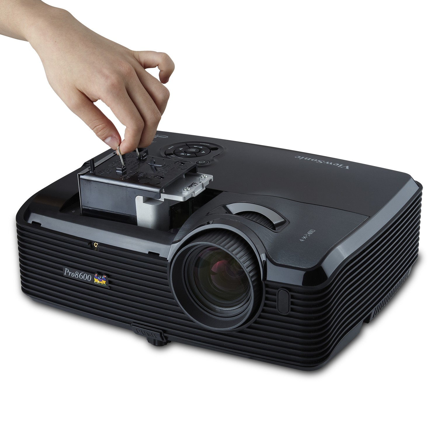 Viewsonic PRO8600 data projector Standard throw projector 6000 ANSI lumens DLP XGA (1024x768) Black – image 3