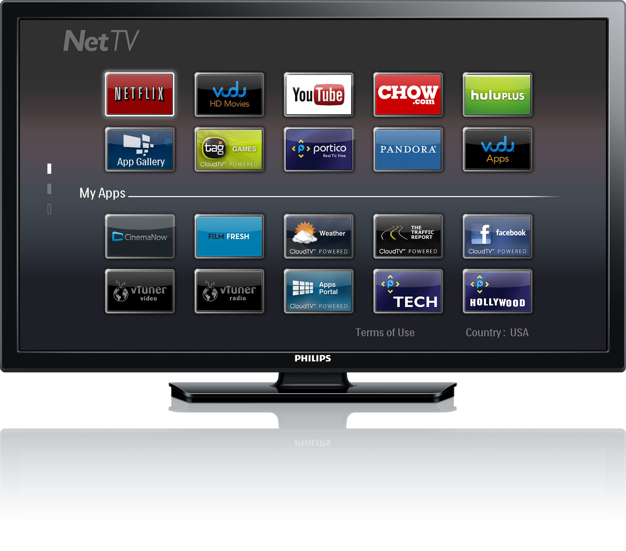 Philips 2000 series LED TV 39PFL2608/F7 – image 2