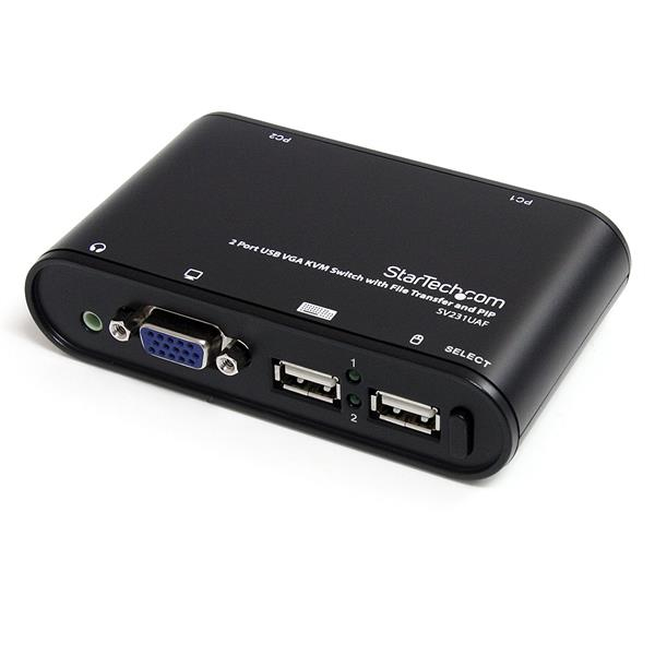 StarTech.com SV231UAF KVM switch Black – image 1