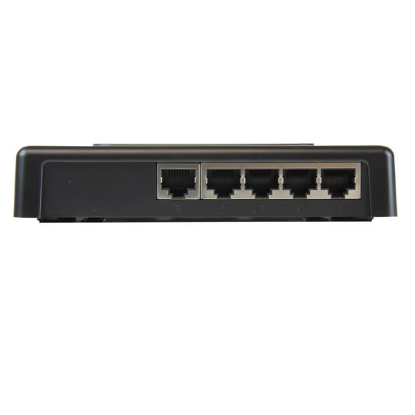 StarTech.com 5 Port Fast Ethernet Switch - 10/100 Desktop Wall Mount Network Switch – image 3