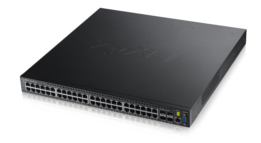 Zyxel GS3700-48 Managed L2+ Gigabit Ethernet (10/100/1000) Black