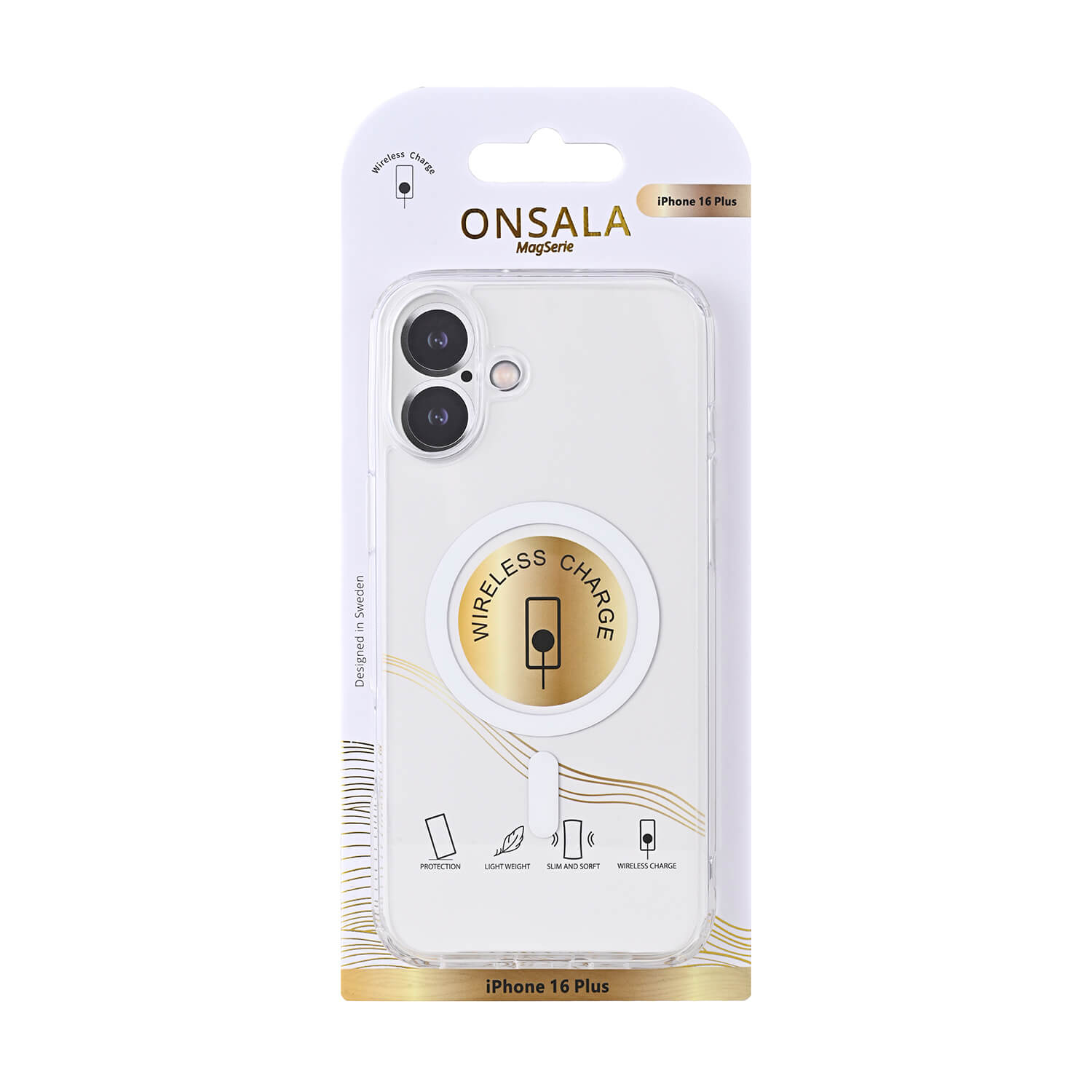 Onsala Phone Case MagSeries Transparent - iPhone 16 Plus – image 2