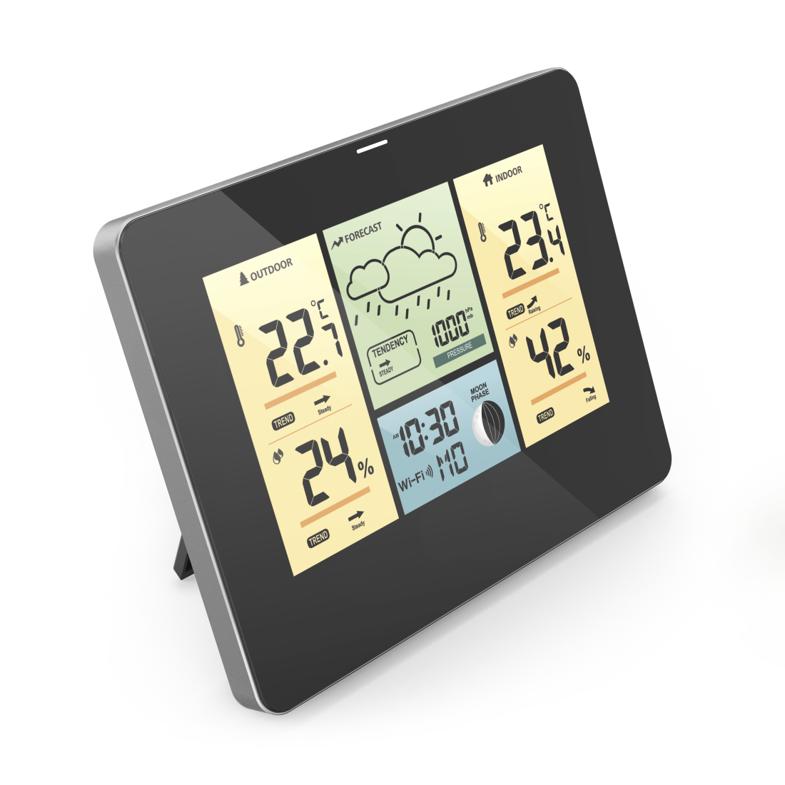 Hama 00176596 digital weather station Black Battery Wi-Fi – image 2