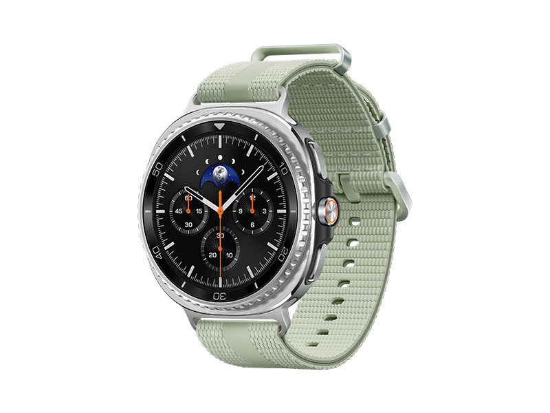 Samsung Galaxy Watch 8 Classic, Bluetooth, 46mm, Hybrid Band, Black + Athleisure Band, Sage, S/M – image 1