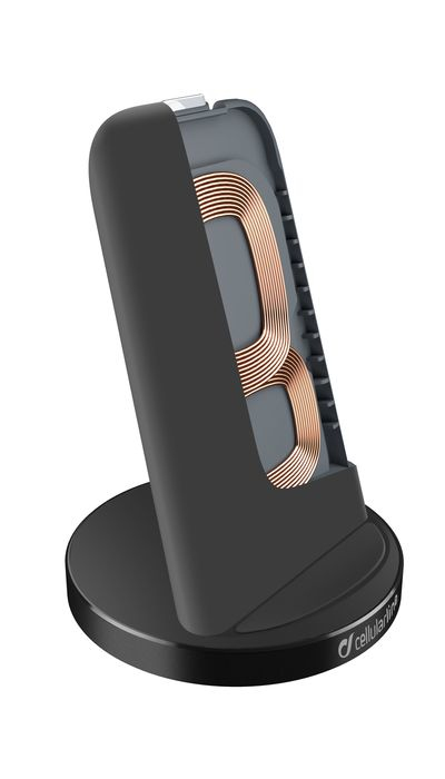 Cellularline Wireless Fast Charger Stand - Samsung, Apple and other Wireless Smartphones – image 4