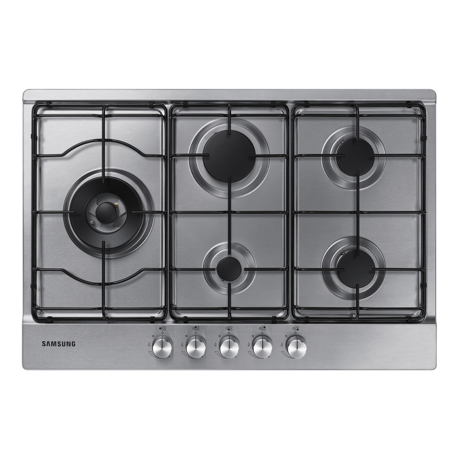 Samsung NA75M3130AS Black, Stainless steel Built-in