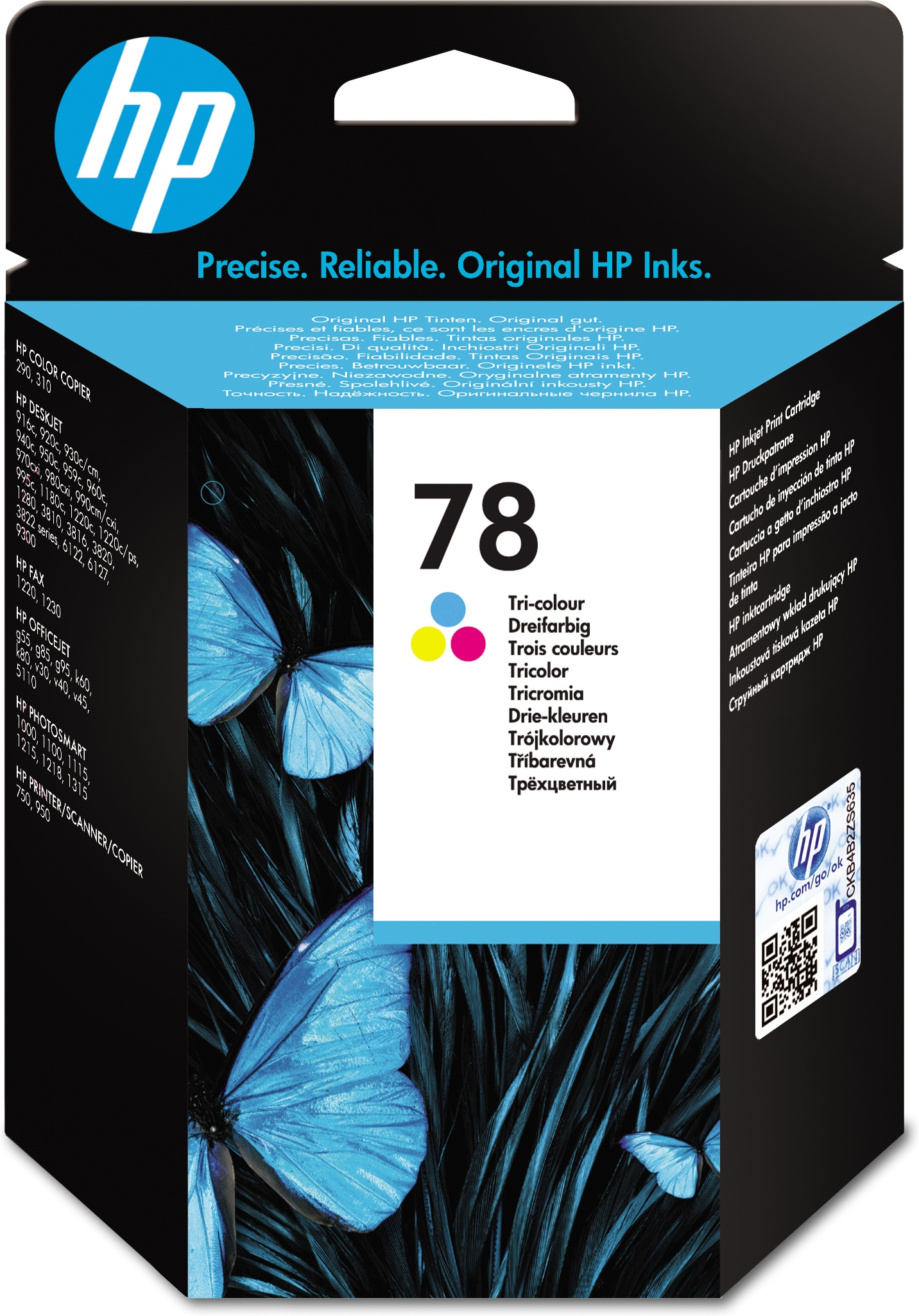 HP 78 Tri-color Original Ink Cartridge – image 2