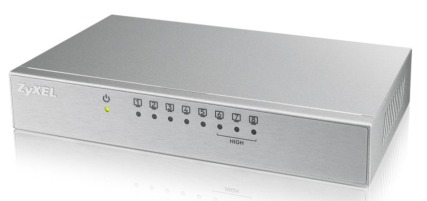 Zyxel ES-108Av2 Fast Ethernet (10/100) Metallic – image 4