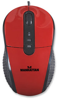 Manhattan 177702 mouse Office USB Type-A Optical 1600 DPI – image 3