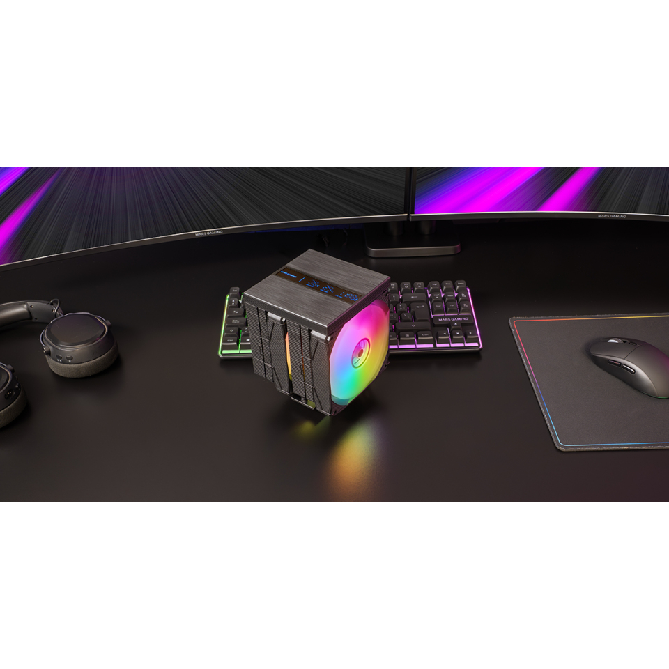 Mars Gaming MCPU-LCDPRO Processor Air cooler – image 6