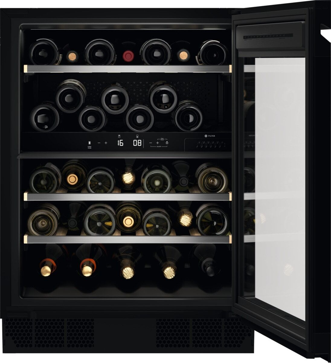 Electrolux EWUD040B8B Compressor wine cooler Built-in Black 40 bottle(s) – image 3
