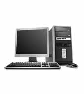 HP Compaq Presario SR1900 PC + FP1706x 17" LCD-monitor