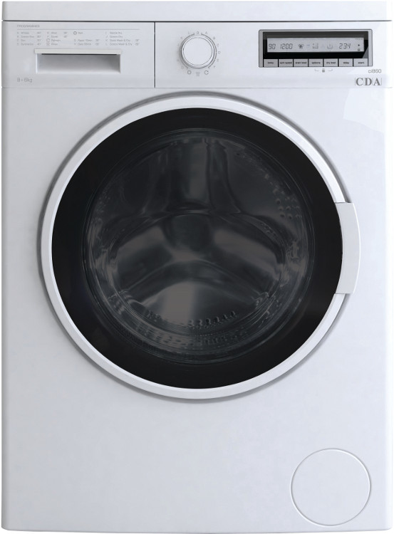 CDA CI860 washer dryer Freestanding Front-load White