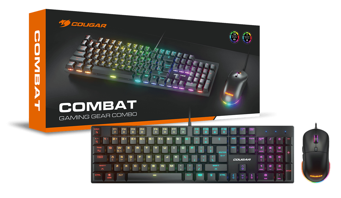 COUGAR 37CBRXNMB.0002/37CBTM1MB.0009 keyboard Mouse included Gaming USB Black – image 9
