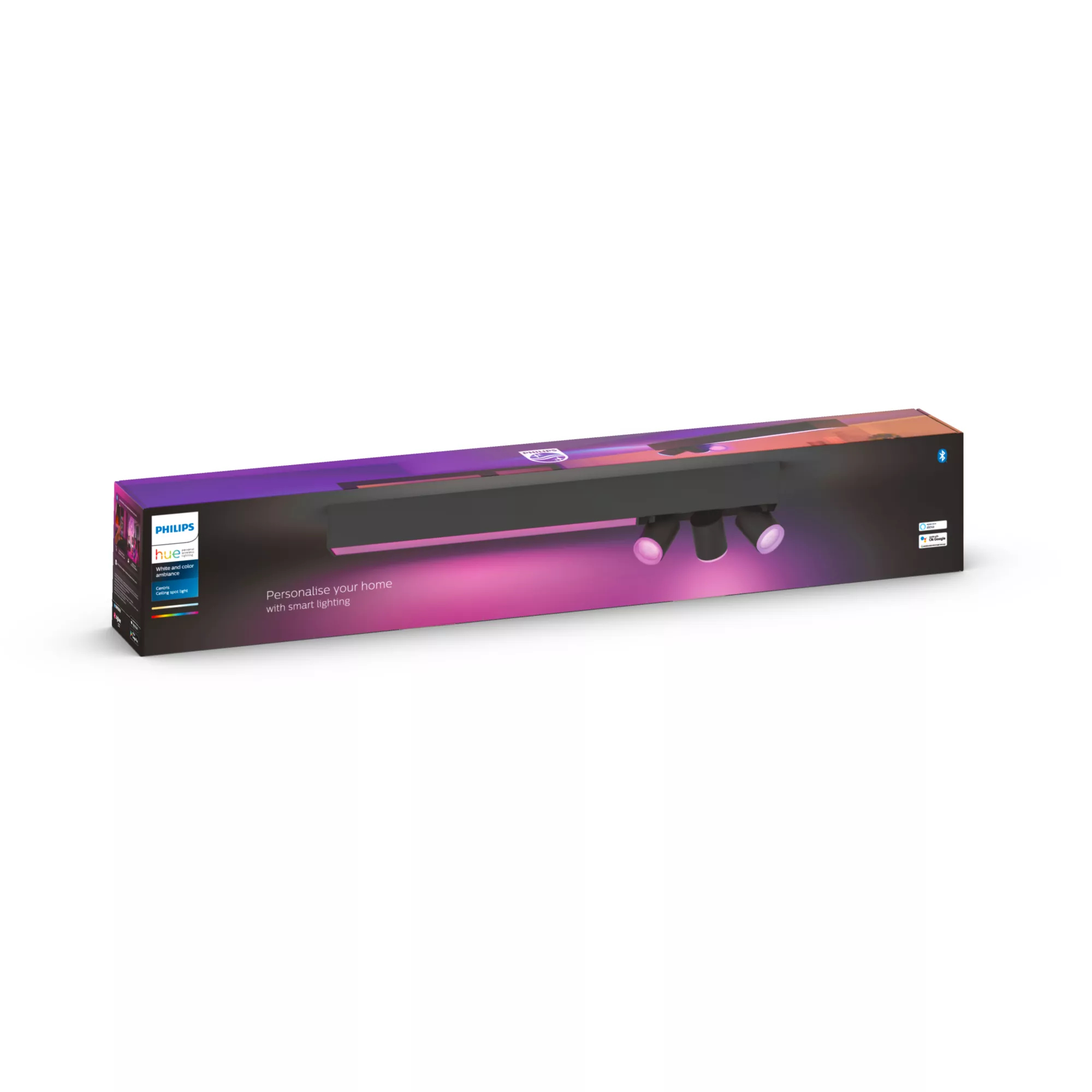 Philips by Signify Philips Hue White and colour ambience Centris 3-spot ceiling light – image 6