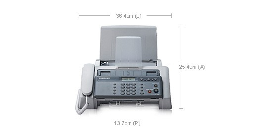 Samsung SF-360 fax machine Inkjet 14.4 Kbit/s – image 2