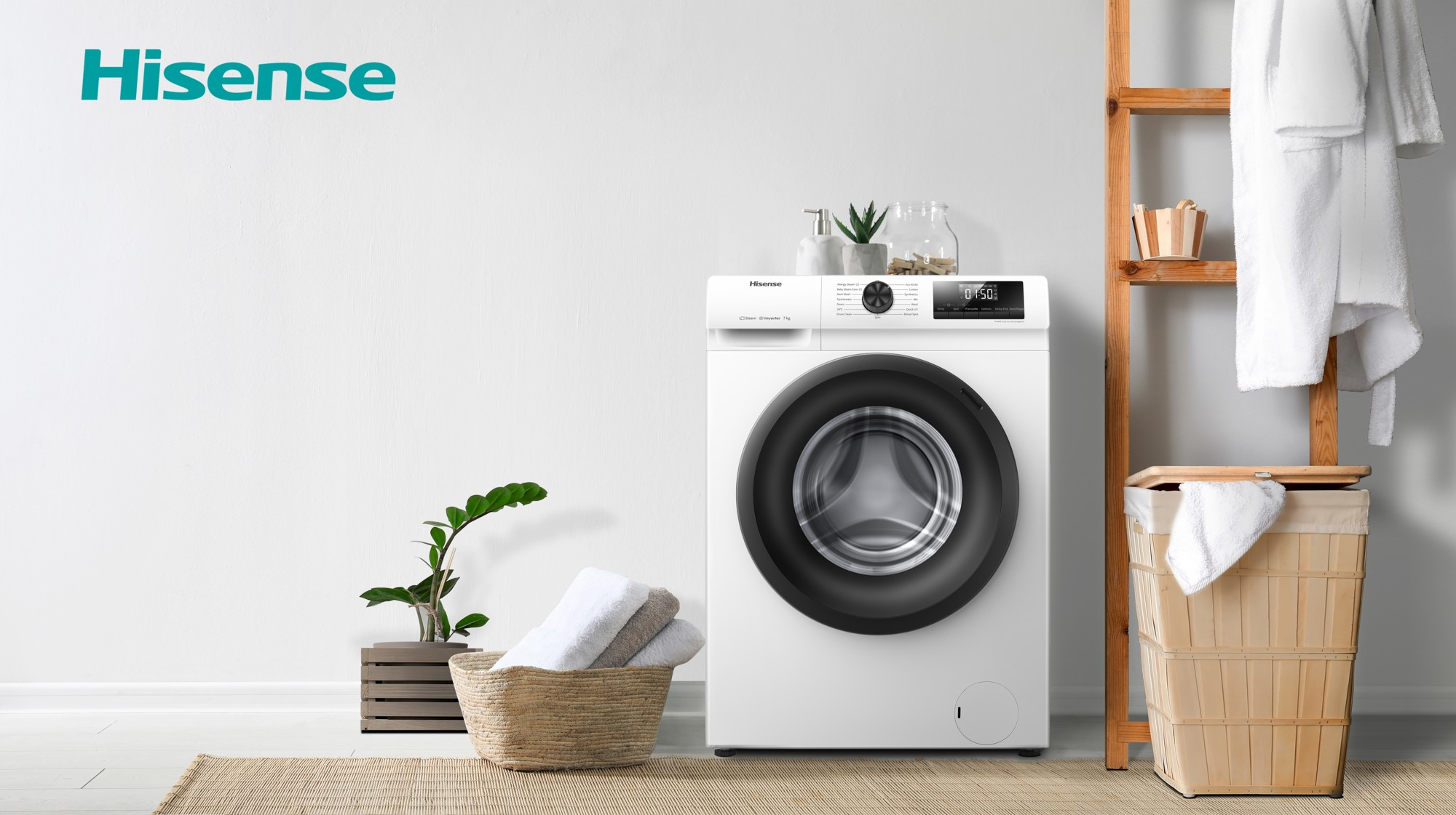 Hisense WFQP7012EVM washing machine Front-load – image 6