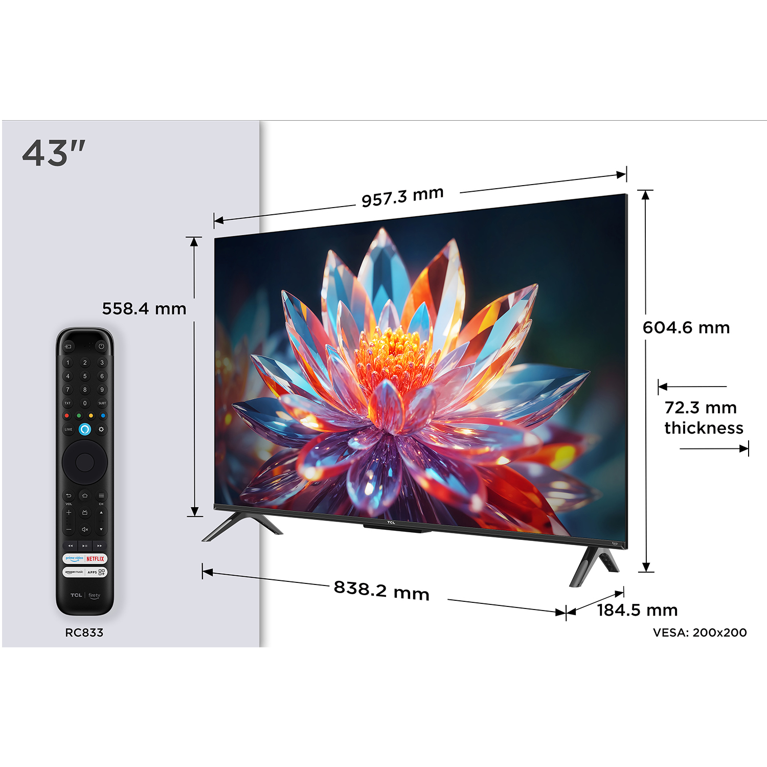 TCL T6C 43T6C TV