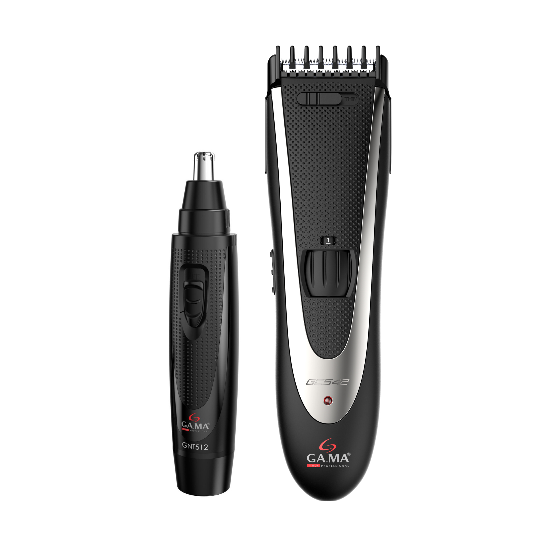 GA.MA GM2501 hair trimmers/clipper Black, Silver 24 Nickel-Metal Hydride (NiMH) – image 1