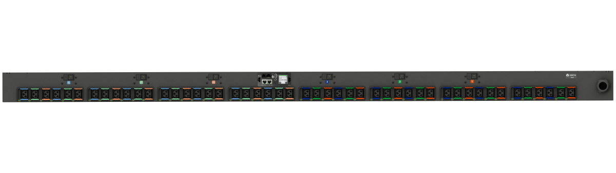 Vertiv MNR5MHW1-48CF13-3PS56B0A10-S-A power distribution unit (PDU) 48 AC outlet(s) 0U Black