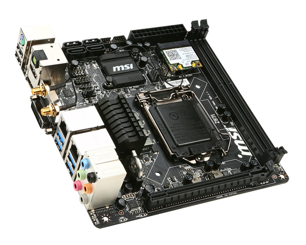 MSI Z87I Intel® Z87 LGA 1150 (Socket H3) mini ITX – image 1