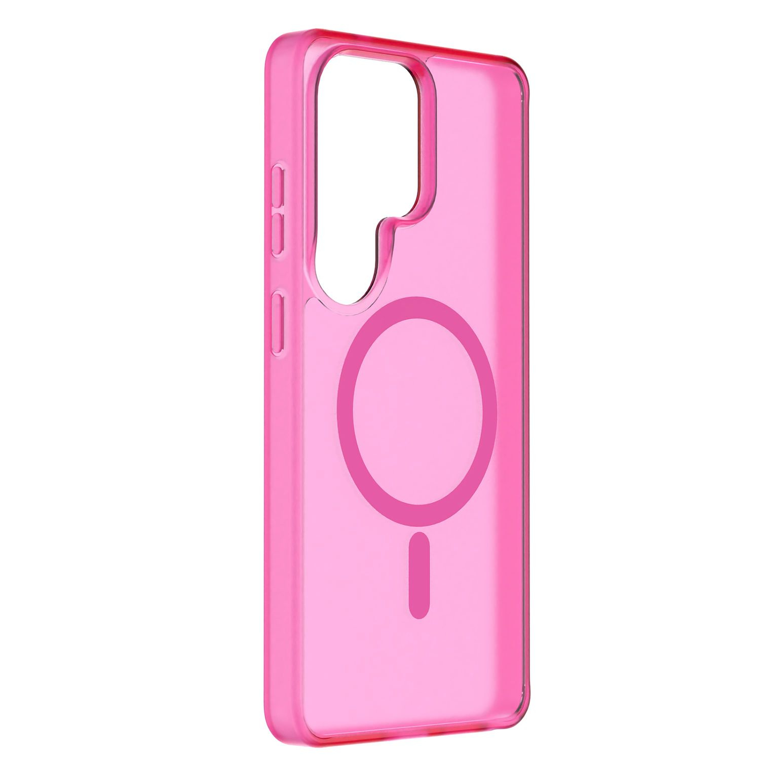 Funda móvil - CellularLine Frosty Mag, Samsung, Galaxy S26 Ultra, Rosa