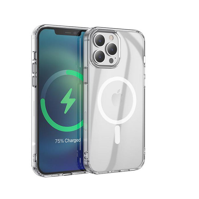 eSTUFF Magnetic Hybrid Clear Case for iPhone 13 Pro Max – image 2